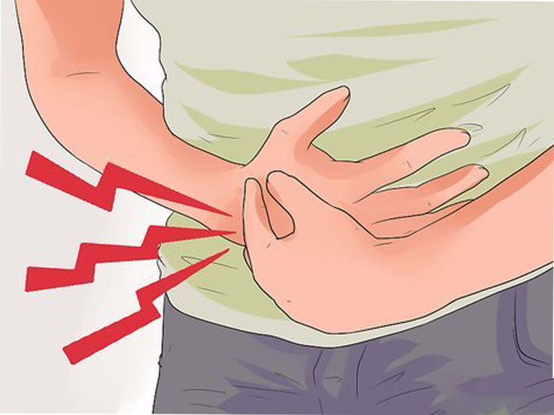 Đau bụng là triệu chứng thường gặp nhất của bệnh sỏi thận